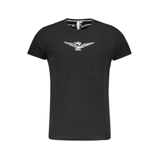 Akademie der Streitkräfte Schwarzes Baumwoll-Herren-T-Shirt - Image 1