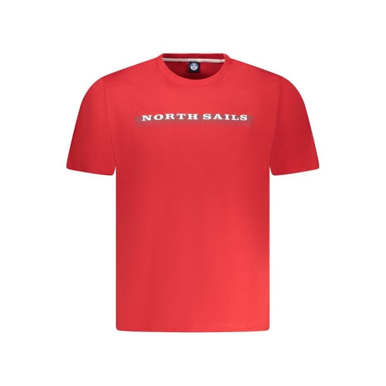 North Sails Rosso Baumwolle Herren T-Shirt - Image 2