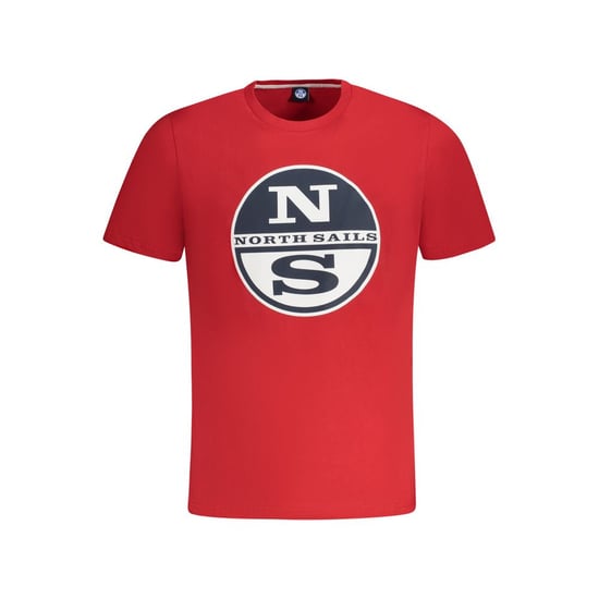 North Sails Rosso Baumwolle Herren T-Shirt - Image 1