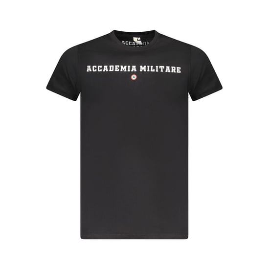 Accademia Militare Schwarzes Baumwoll-T-Shirt für Herren - Image 1