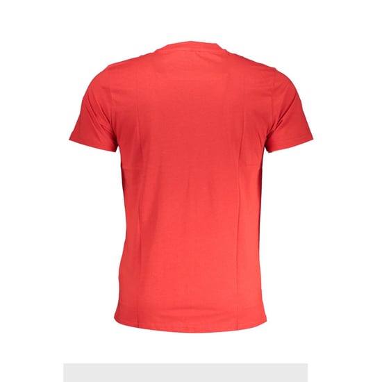 Cavalli Class Rosso Baumwolle Herren T-Shirt - Image 2