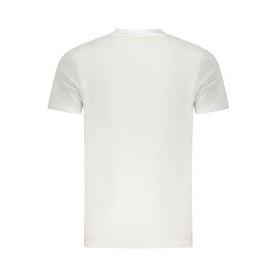 Cavalli Class Bianco Baumwoll Herren T-Shirt - Image 2