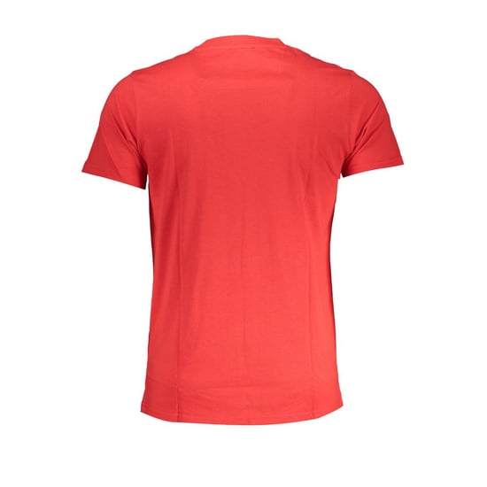 Cavalli Class Rosso Baumwoll Herren T-Shirt - Image 2