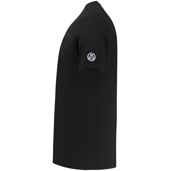 North Sails Schwarzes Baumwollherren-T-Shirt - Image 3