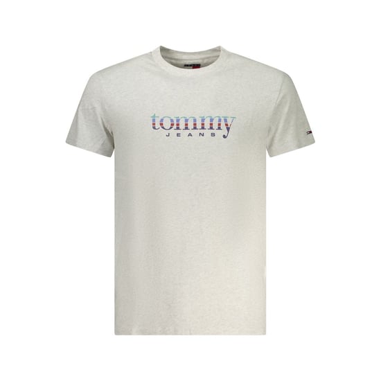 Tommy Hilfiger Graues Baumwoll-Herren-T-Shirt - Image 1