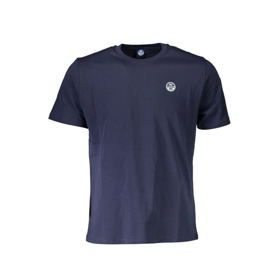 North Sails Blaues Baumwoll-Herren-T-Shirt - Image 1