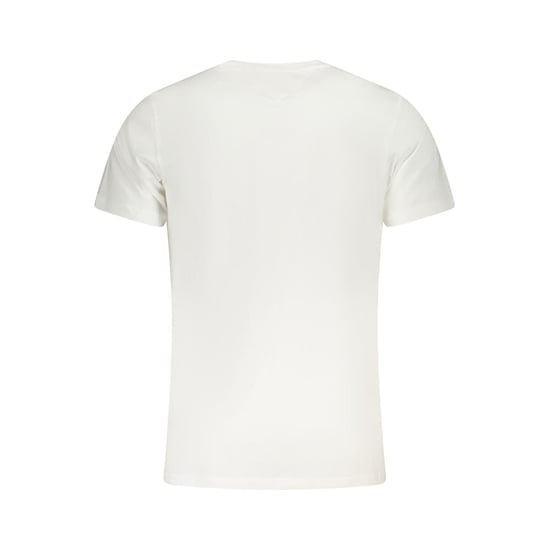 Tommy Hilfiger Weißes Baumwoll-Herren-T-Shirt - Image 2