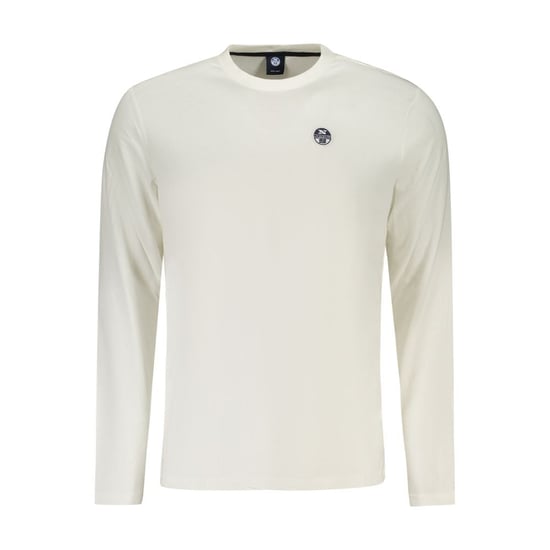 North Sails Bianco Baumwoll Herren T-Shirt - Image 1