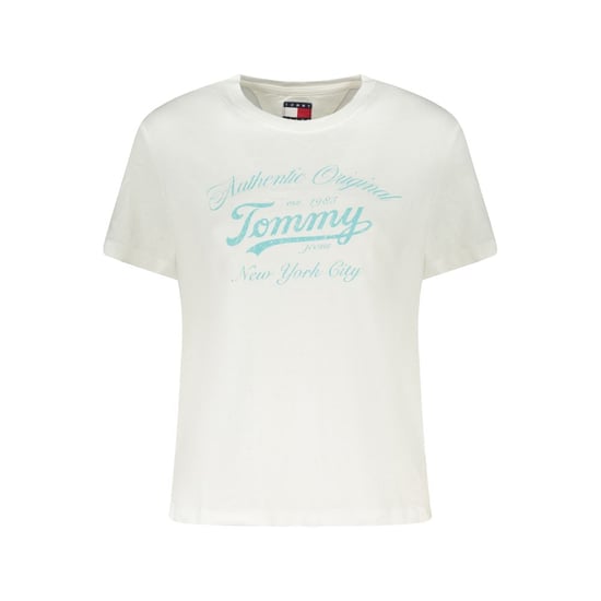 Tommy Hilfiger Bianco Baumwolle Damen T-Shirt - Image 1