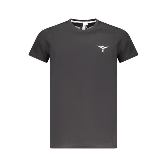 Accademia Militare Schwarzes Baumwoll-Herren-T-Shirt - Image 1