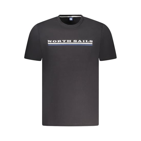 North Sails Schwarzes Baumwoll-T-Shirt für Herren - Image 2