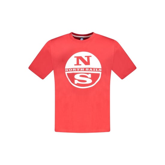 North Sails Rossetto Baumwoll-T-Shirt für Herren - Rot - Image 1