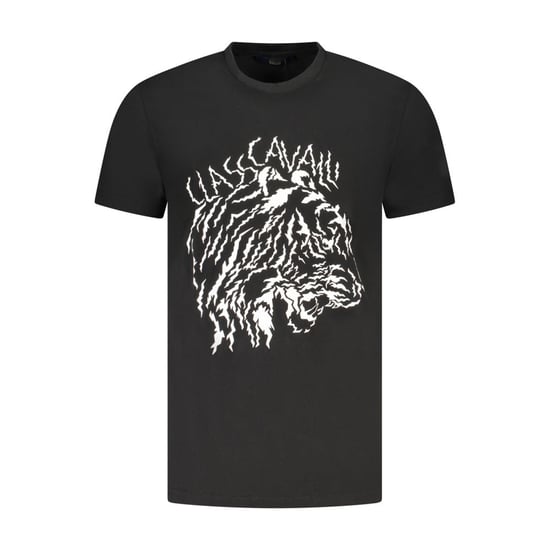 Cavalli Class Weißes Baumwoll-Herren-T-Shirt - Image 1