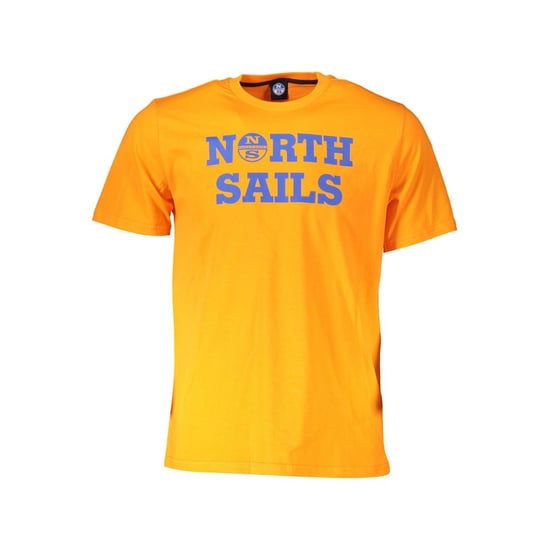 North Sails Arancione Baumwoll Herren T-Shirt - Image 1