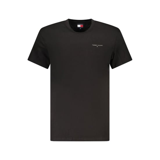 Tommy Hilfiger Schwarzes Baumwoll-Herren-T-Shirt - Image 1