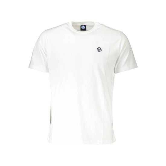 North Sails Bianco Baumwoll-Herren-T-Shirt - Image 1