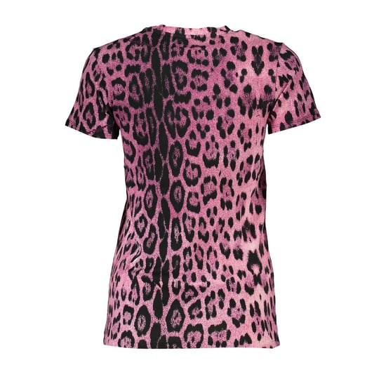 Cavalli Class Cotton T‑Shirt für Damen - Rosa - Image 2