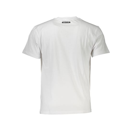 Cavalli Class Weißes Baumwoll-Herren-T-Shirt - Image 2