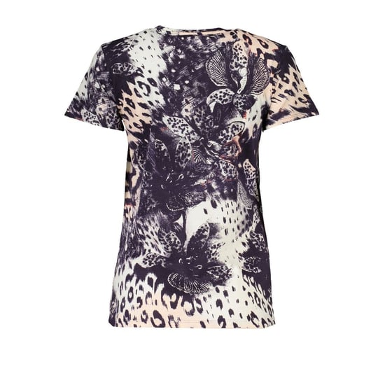 Cavalli Class Pink Baumwoll Damen T-Shirt - Image 2