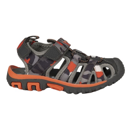 Trespass - Kinder Sandalen "Jaime" (Grau/Orange) - Image 3