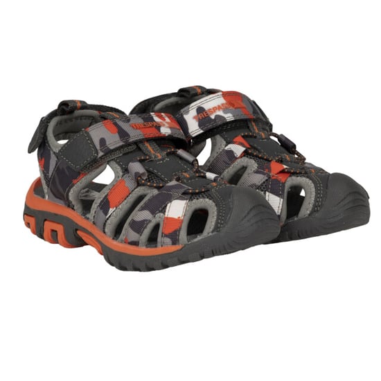 Trespass - Kinder Sandalen "Jaime" (Grau/Orange) - Image 6
