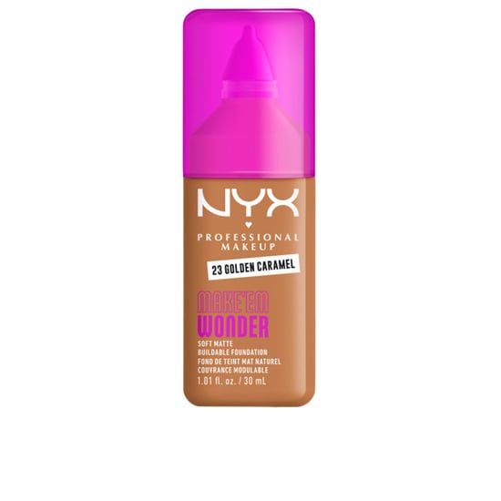 Make'em Wonder Foundation Nr. 23 – Golden Caramel, 30 ml - Image 1