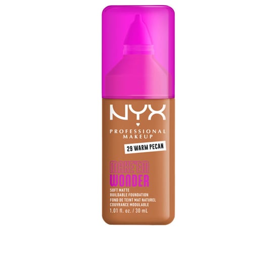 Make'em Wonder Foundation Nr. 29 – Warm Pecan, 30 ml - Image 1