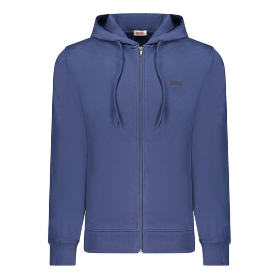 Rifle Blaue Baumwolle Herren Hoodie - Image 1