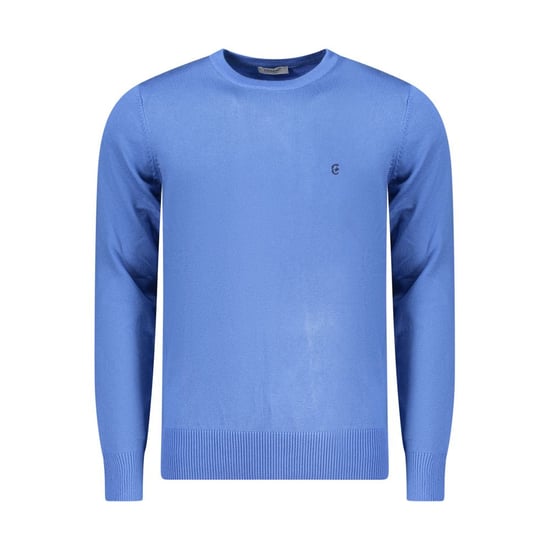 Coveri Moving Blu Viskose Herrenpullover - Image 1