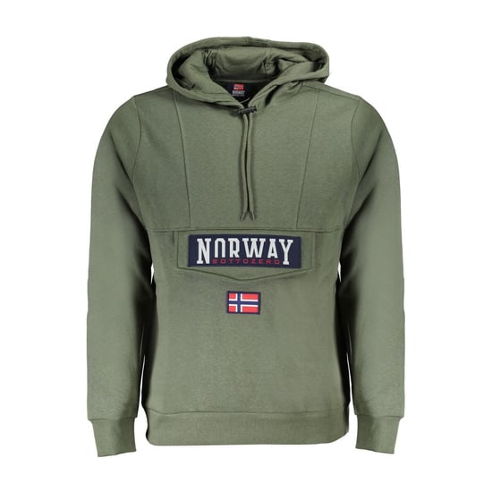 Norwegen 1963 Verde Baumwoll Herren Sweatshirt - Image 1
