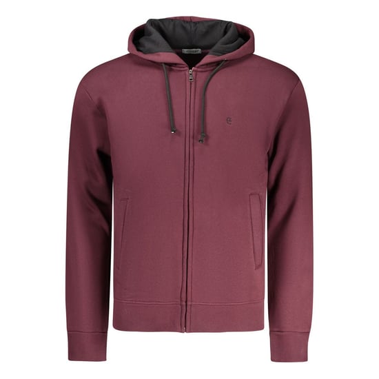 Coveri Moving Roter Baumwoll-Hoodie für Herren - Image 1