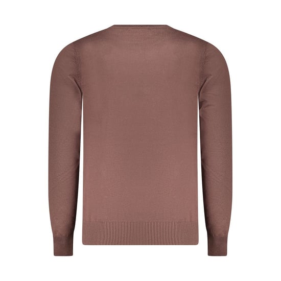 Coveri Moving Marrone Viskose Herrenpullover - Image 2