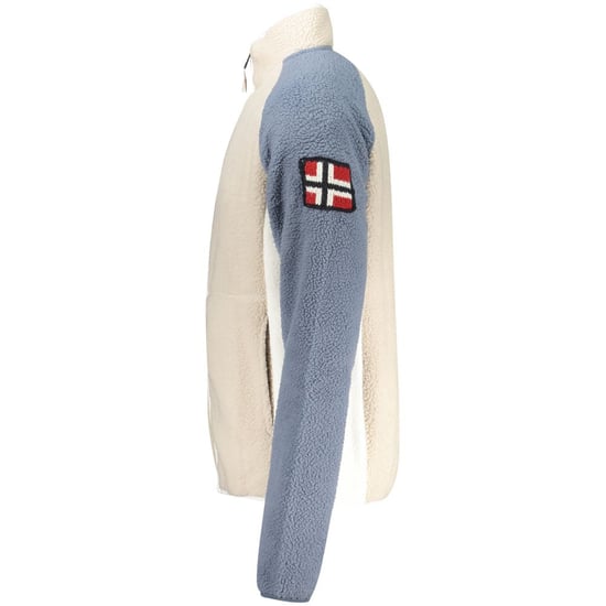 Norwegen 1963 Beiger Polyester Herren Sweatshirt - Image 3