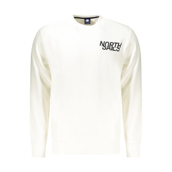 North Sails Weißer Baumwoll-Herren-Sweatshirt - Image 1