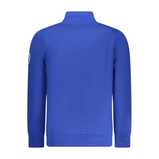 Norwegen 1963 Blauer Baumwoll-Herrenpullover - Image 2