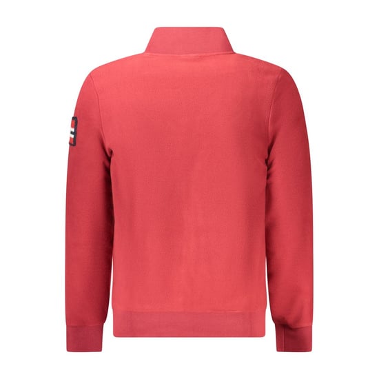 Norwegen 1963 Rotes Polyester Herren Sweatshirt - Image 2