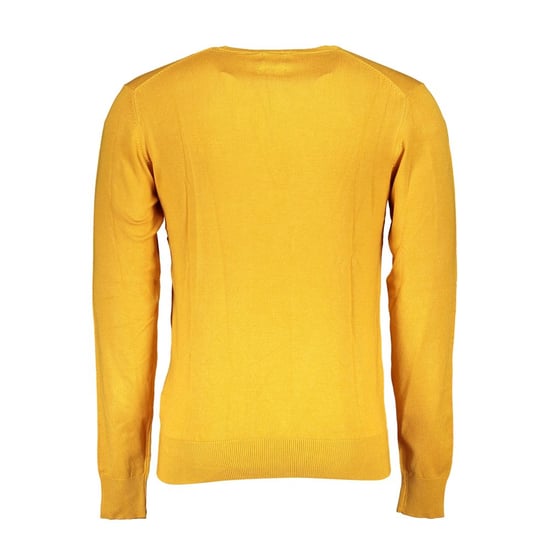 Gianmarco Venturi Giallo Viscosa Herrenpullover - Image 2
