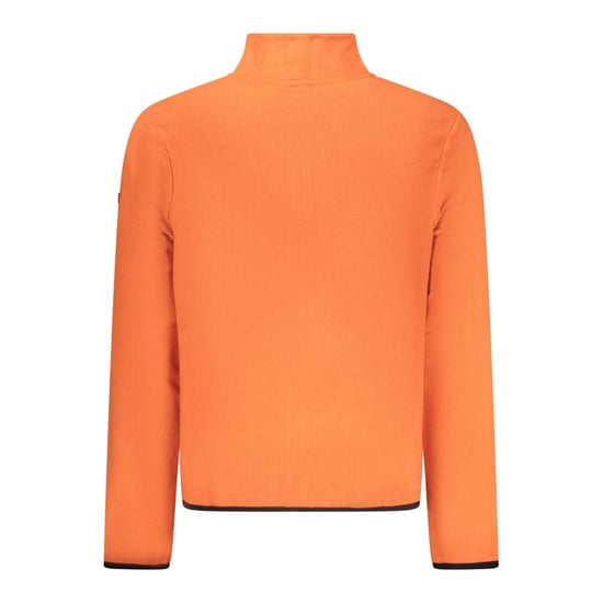 Norwegen 1963 Arancione Polyester Herren Sweatshirt - Image 2