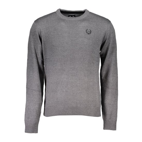 GianMarco Venturi Baumwollpullover Grigio für Herren - Grau - Image 1