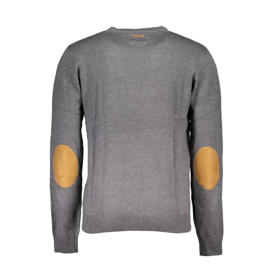 GianMarco Venturi Baumwollpullover Grigio für Herren - Grau - Image 2
