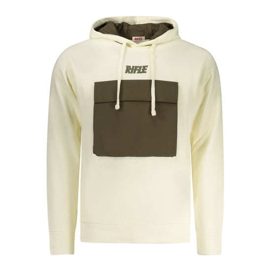 Rifle Weißer Baumwoll-Herrenpullover - Image 1