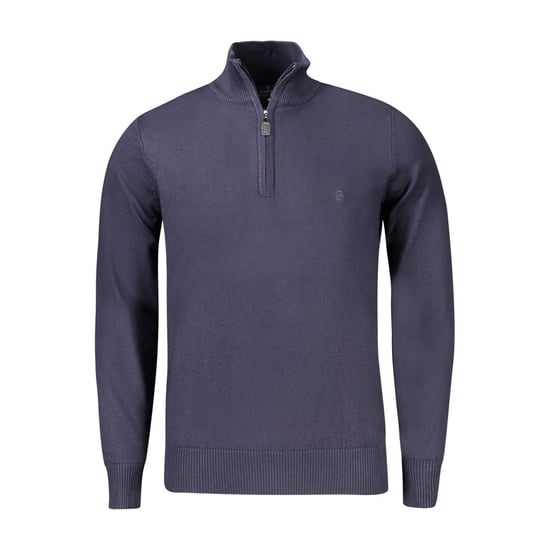 Coveri Moving Blaue Viskose Herrenpullover - Image 1