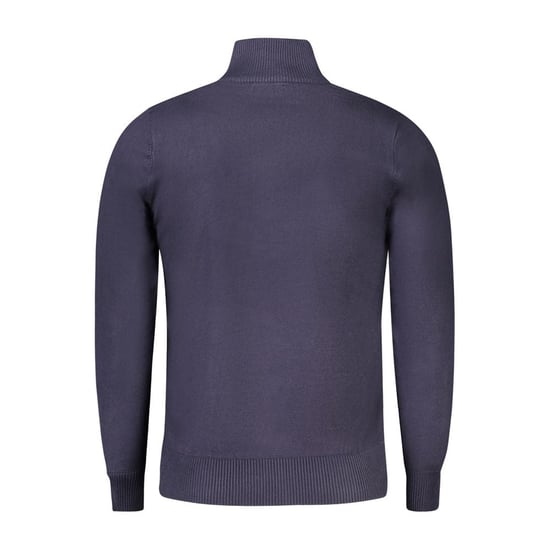 Coveri Moving Blaue Viskose Herrenpullover - Image 2