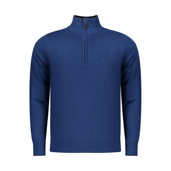 Coveri Moving Blau Viskose Herrenpullover - Image 1