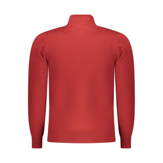 Rifle Rot Polyester Herrenpullover - Image 2