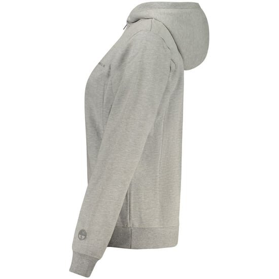 North Sails Grigio Baumwoll-Hoodie für Damen - Grau - Image 3