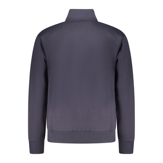 Coveri Moving Blauer Baumwoll Herrenpullover - Image 2
