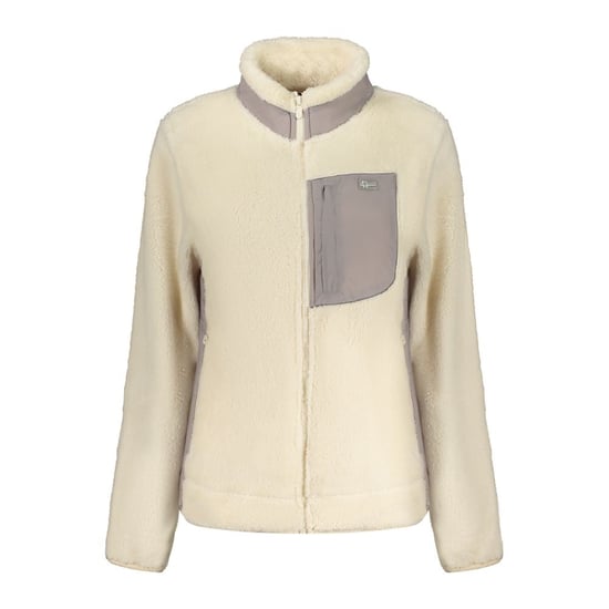 Norwegen 1963 Bianco Polyester Damen Sweatshirt - Image 1