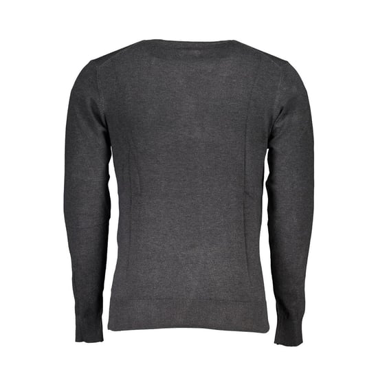 Gianmarco Venturi Grigio Viscosa Herrenpullover - Image 2