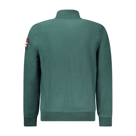 Norwegen 1963 Grün Polyester Herren Sweatshirt - Image 2